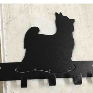Scottish Terrier Wall-Mounted Key/Hanging Dog Leash Holder